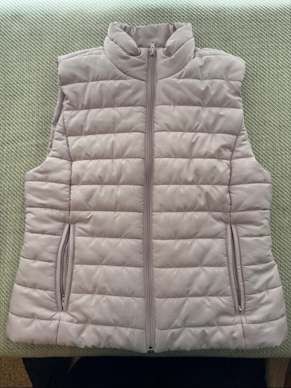 LOFT Dusty Rose Quilted Puffer Vest
